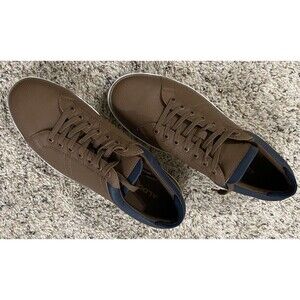 ALDO MENS Casual SNEAKER, LOW TOP, BROWN, SIZE 9 New condition sneaker lace up